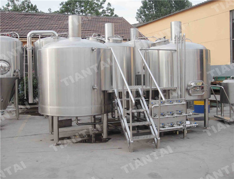 2500L stainless steel brewhouse